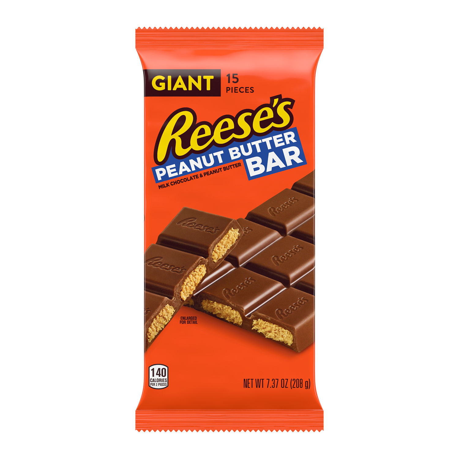 REESE’S Milk Chocolate Peanut Butter Giant 7.37oz Candy Bar - THE HERSHEY COMPANY