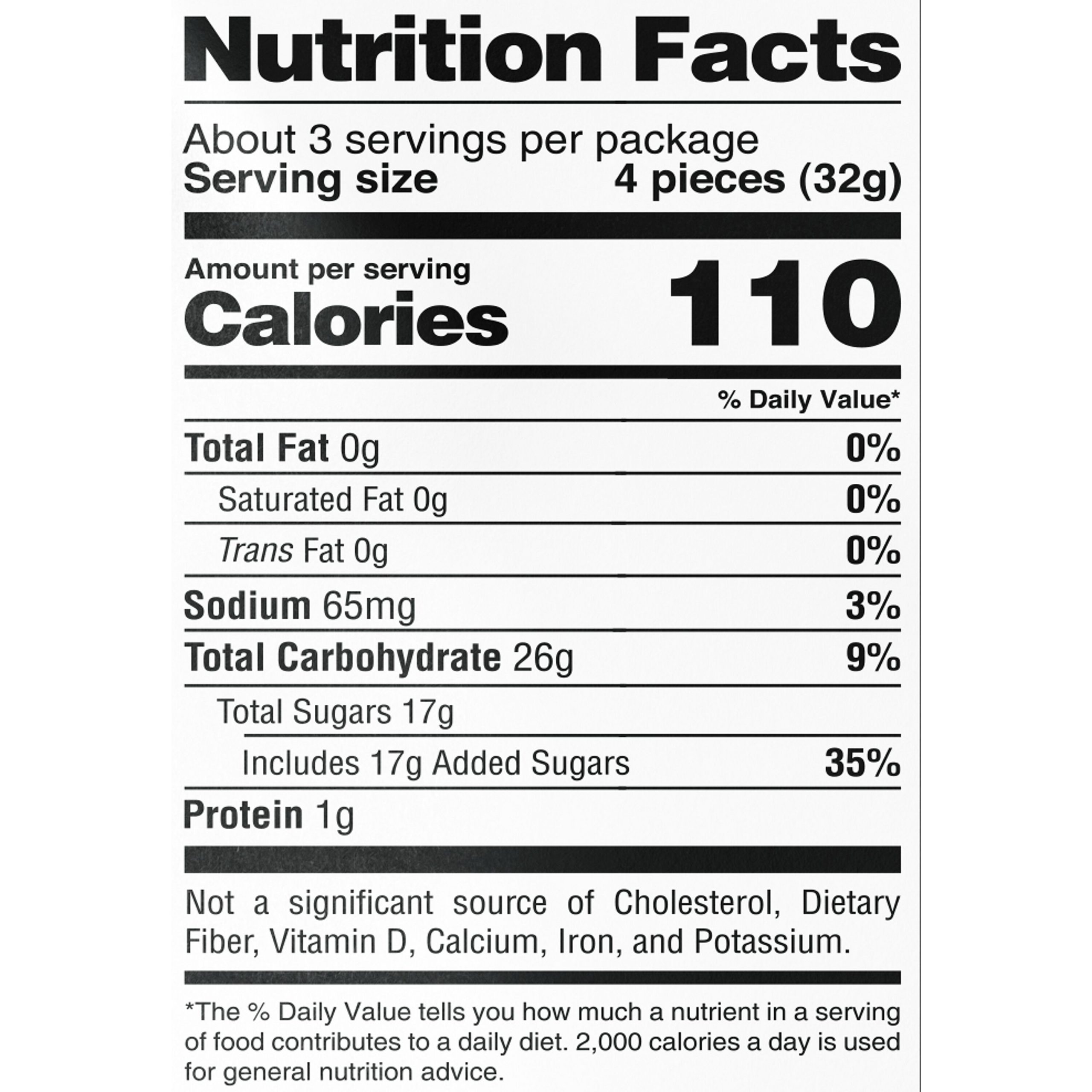 Sour Strips Doubleberry Candy Peg Bag, 3.4oz - THE HERSHEY COMPANY