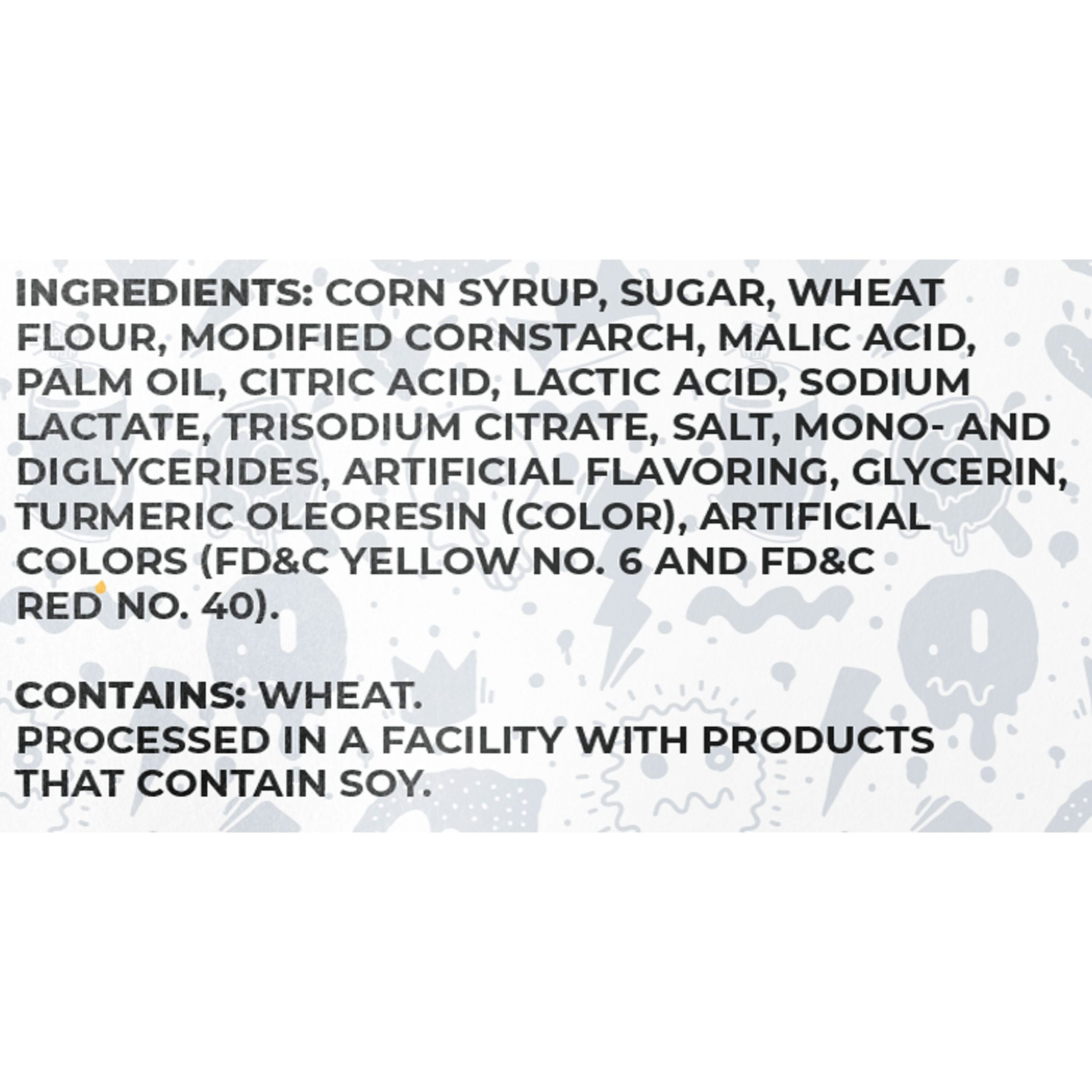 Sour Strips Mango Candy Peg Bag, 3.4oz - THE HERSHEY COMPANY