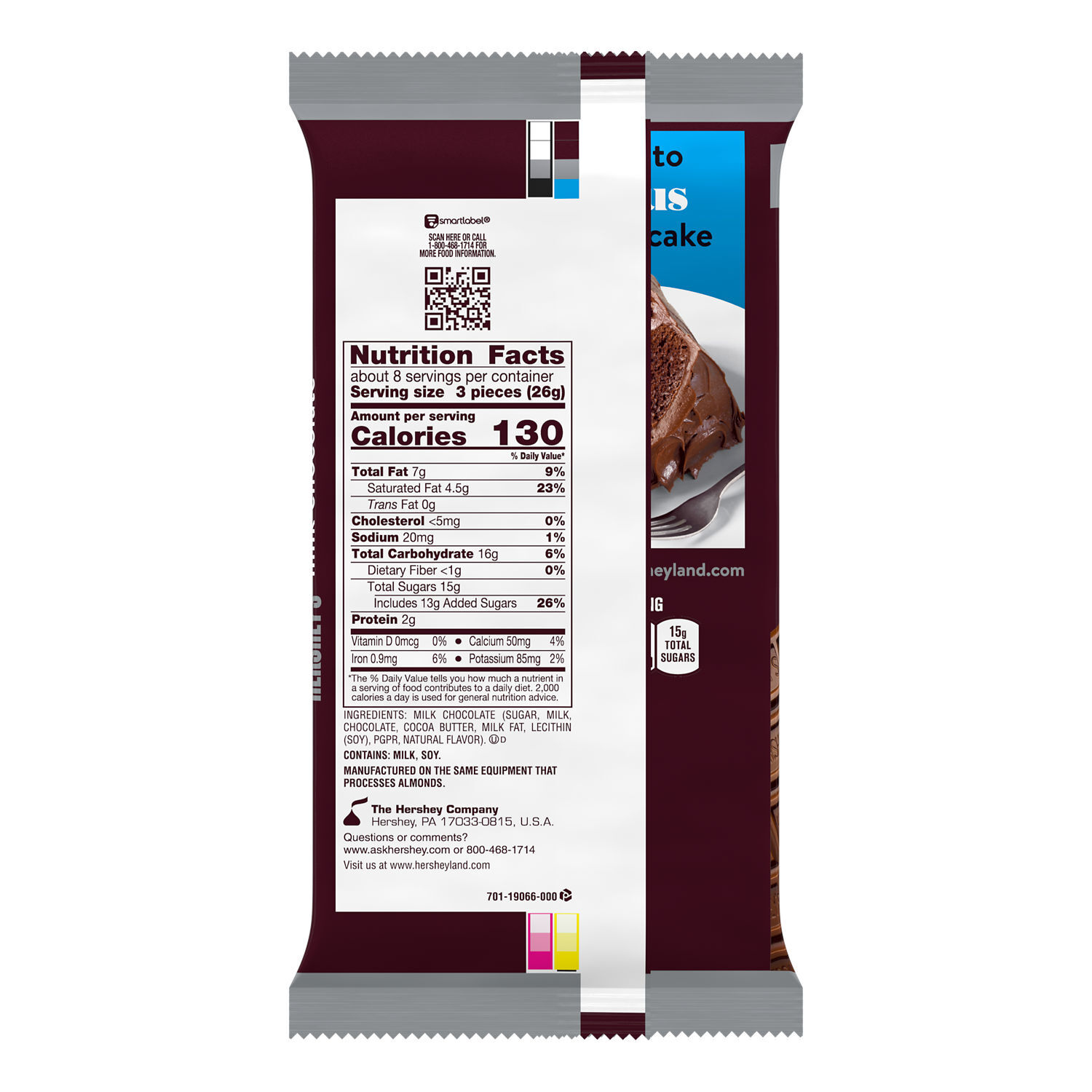 HERSHEY’S Milk Chocolate Giant Candy Bar 7.56oz Candy Bar - THE HERSHEY COMPANY