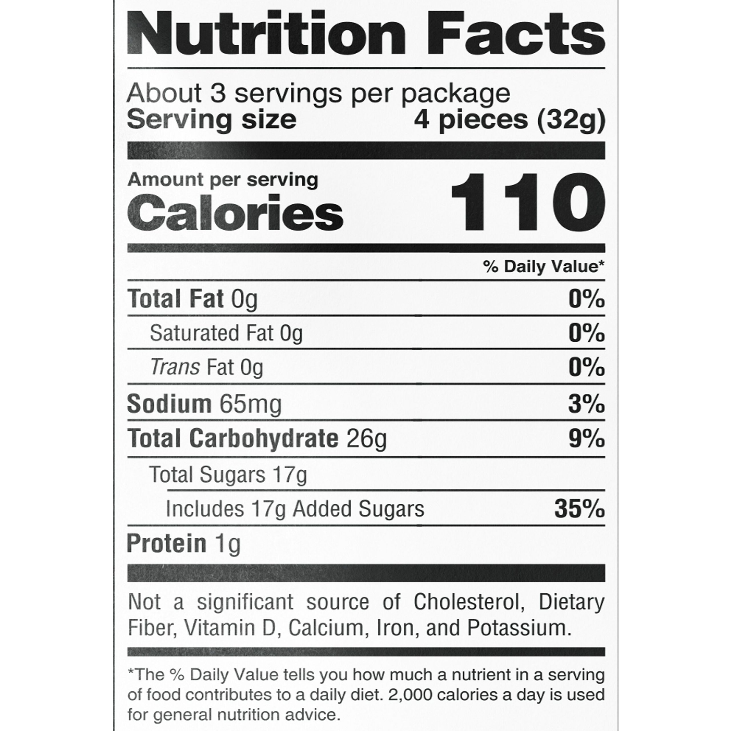 Sour Strips Strawberry Candy Peg Bag, 3.4oz - THE HERSHEY COMPANY