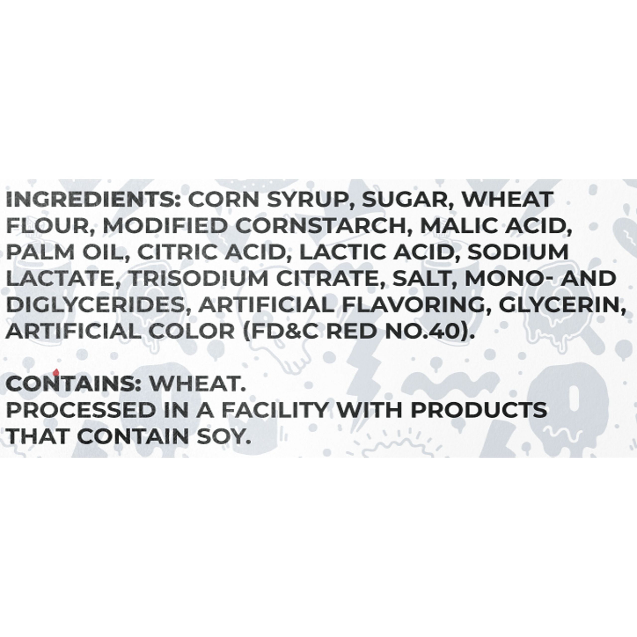 Sour Strips Strawberry Candy Peg Bag, 3.4oz - THE HERSHEY COMPANY